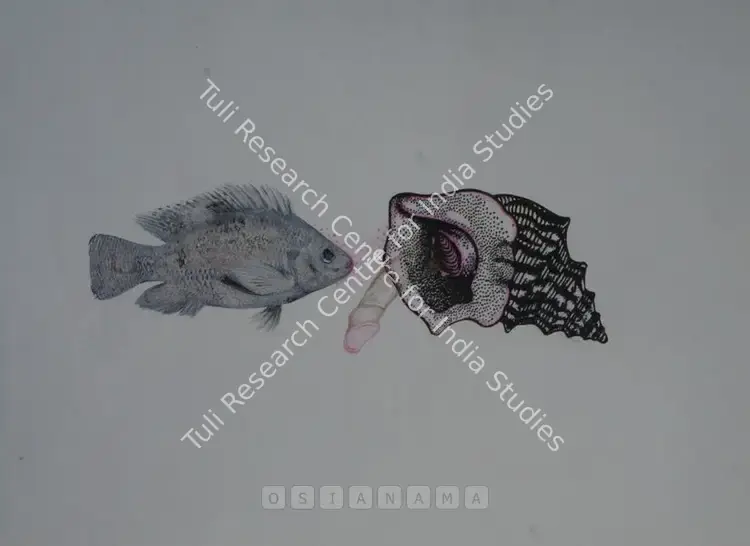 Sen, Mithu (Artist). Untitled. Mixed media on paper, 2005 | Painting | FineArts | 00575111