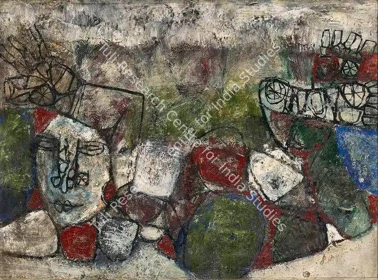 Suzairaj, M.X. (Artist). Untitled. Oil on canvas, n.d. | Painting | FineArts | 00417491