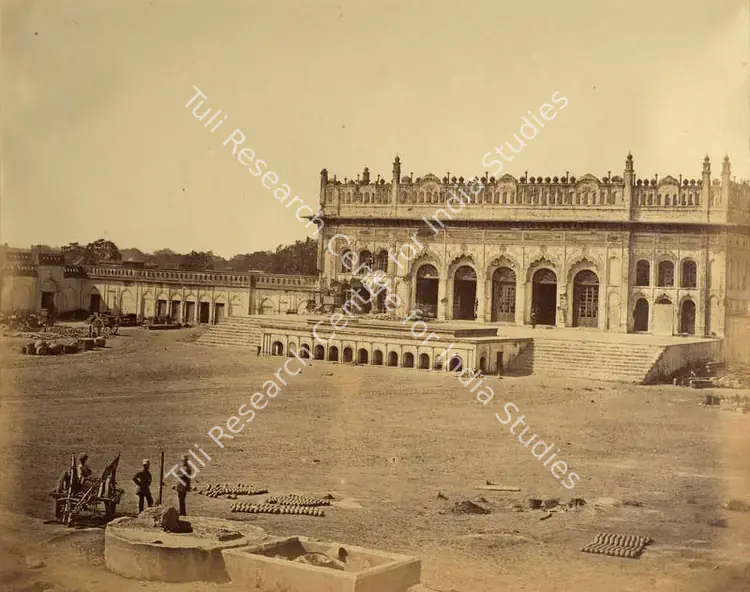 Beato, Felice (Photographer), The great Imaumbara used as a Magazine, Lucknow, March-April 1858 | Antiquarian Photograph | Photography | 00116312