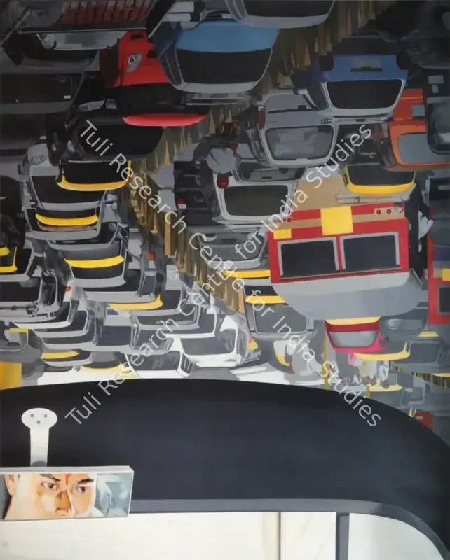 Palav, Prajakta (Artist). Untitled. Oil on canvas, 2007 | Painting | FineArts | 00575502