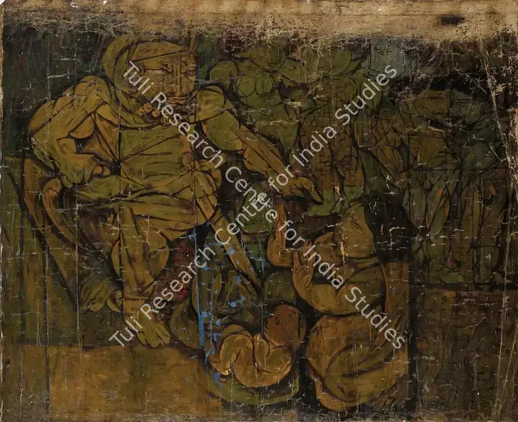 Alphonso (Artist). King Solomon. Oil on canvas, 1965 | Painting | FineArts | 00562759