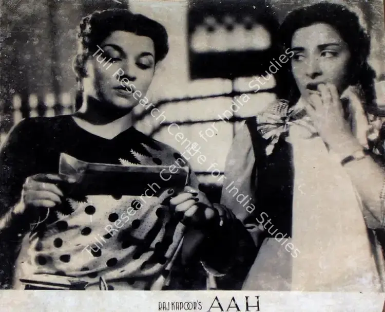 Pathare, Jaywant (Cinematographer), Aah, 1953 | Lobby Card | CinemaEducation | 00809188