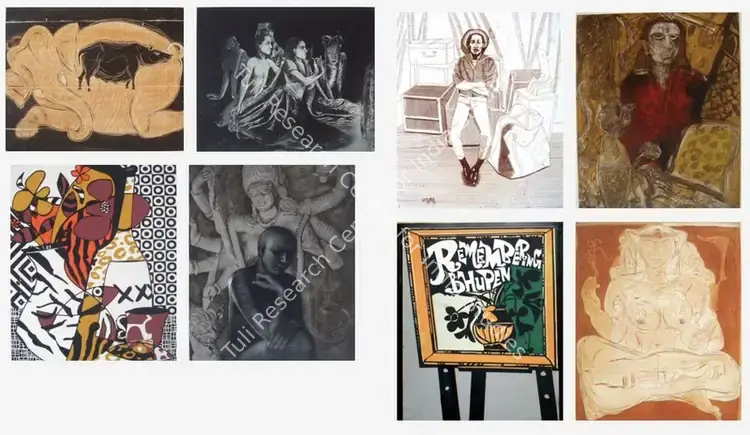 Various Artists (Artist). Remembering Bhupen. Various, 2004 | Painting | FineArts | 00336008