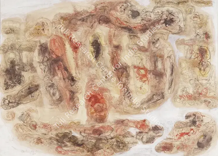 Ambadas (Artist). Untitled. Watercolour, pen and ink on paper, 1966 | Painting  | 00881730
