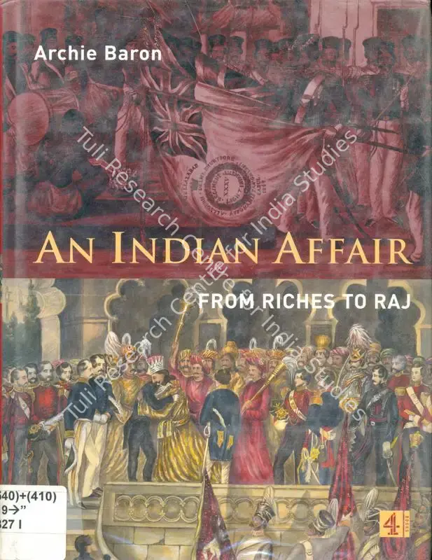 Baron, Archie (Author). Indian Affair. London: Channel 4 Books, 2001 | Authored Book | PopCulture | 00845411