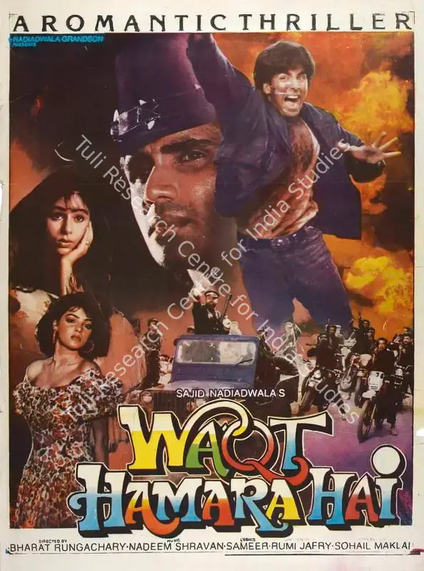 Nadiadwala, Sajid (Producer), Waqt Hamara Hai, 1993 | Full Sheet Poster | CinemaEducation | 00767938