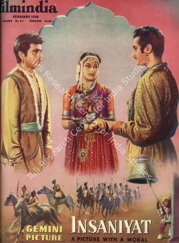 Patel, Baburao (Editor). Filmindia. 22(2). Bombay: Yusufali Nensey, February 1956 | Magazine | CinemaEducation | 00796655