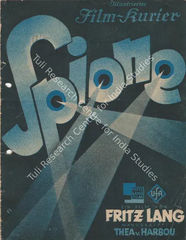 Pommer, Erich (Producer), Spies, 1928 | Film Program Booklet | CinemaEducation | 00795501