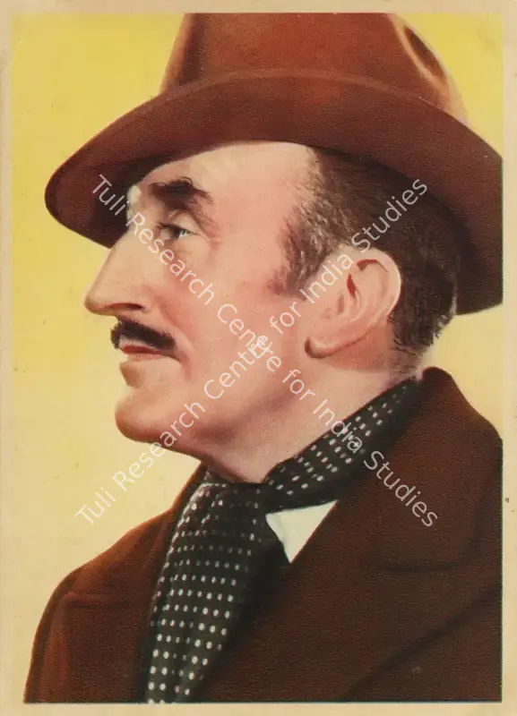 Nestle (Sponsor), Stars of the Silver Screen: Tom Walls | Trading Card, 1930s | CinemaEducation | 00800324
