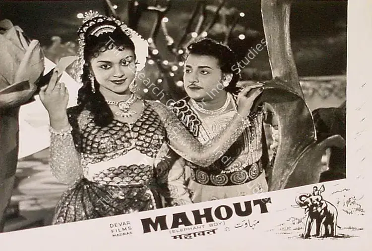 Thirumugam, M.A. (Director), Mahout, 1961 | Lobby Card | CinemaEducation | 00819772