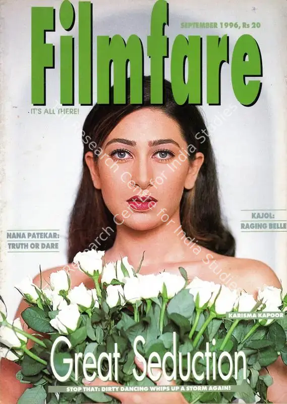 Mohamed, Khalid (Editor). Filmfare. 45(9). Bombay: Pradeep Guha, c/o The Times of India, 01 September 1996 | Magazine | CinemaEducation | 00794128