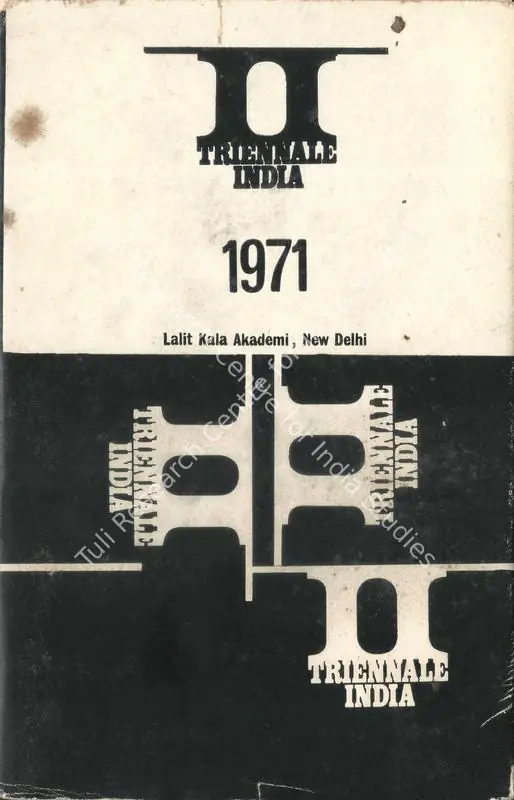Lalit Kala Akademi (Organiser). Second Triennale-India - 1971. New Delhi: Lalit Kala Akademi, 1971 | Group Exhibition Catalogue | FineArts | 00668368