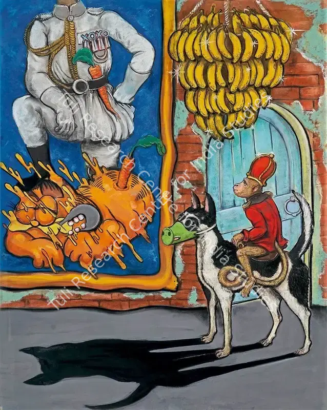 Kararwal, Siddhartha (Artist). Baby Tyrant. Dry pastel on acid free paper, 2020 | Painting | FineArts | 00358036