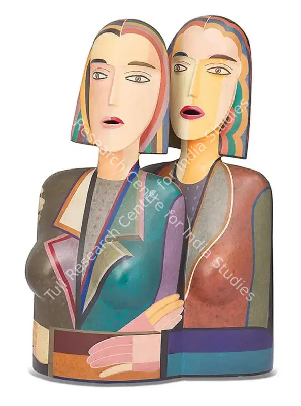 Chintala, Jagdish (Artist). Room Mates. Acrylic on aluminium; Edition 5-9, 2008 | Sculpture | FineArts | 00355478