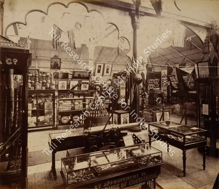 Narayan, Shew Shankar (Photographer), Interior of the Calcutta Court - 3rd View, 1883-1884 | Antiquarian Photograph | Photography | 00115311