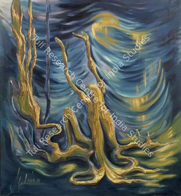 Shahzada, Laila (Artist). Corrosion. Oil on canvas, n.d. | Painting | FineArts | 00641940