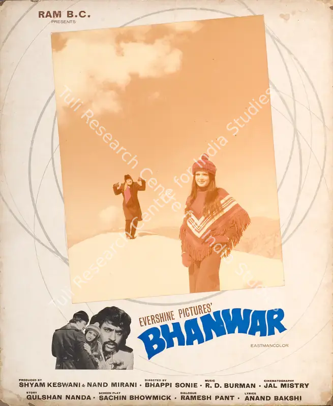 Mistry, Jal (Cinematographer), Bhanwar, 1976 | Photographic Still Mounted on Lobby Card | CinemaEducation | 00764730