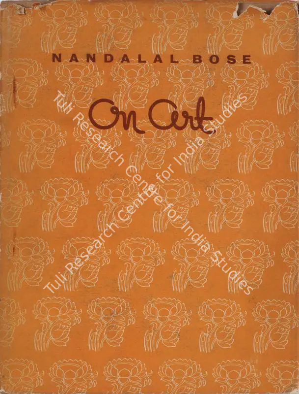 Bose, Nandalal (Author). On Art. Madras: Kalakshetra, 1956 | Authored Book | FineArts | 00845302
