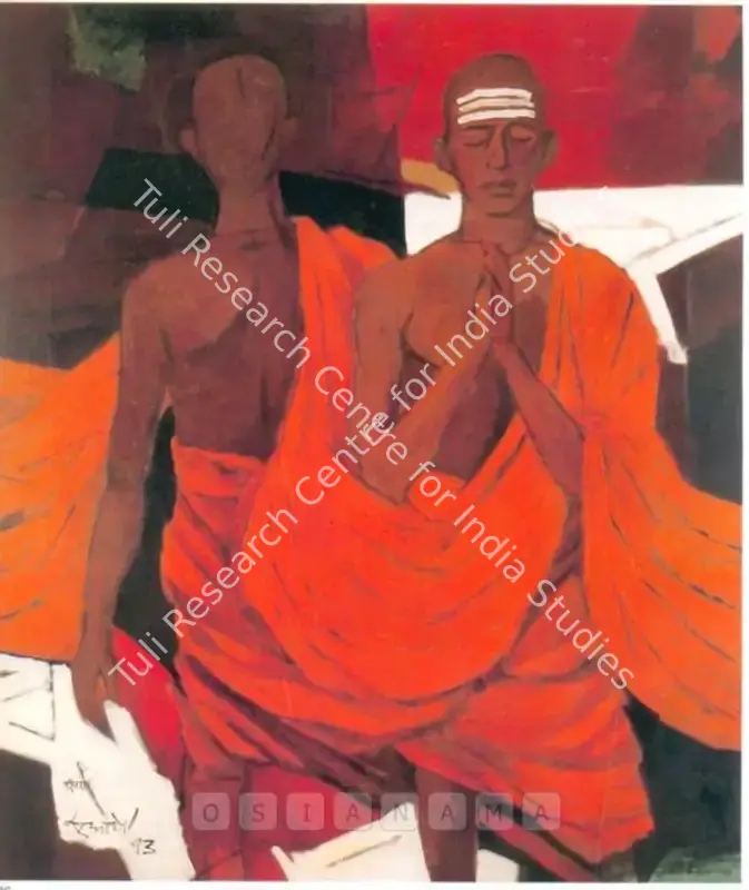 Awchat, Subhash (Artist). Untitled. Oil on canvas, n.d. | Painting | FineArts | 00374355