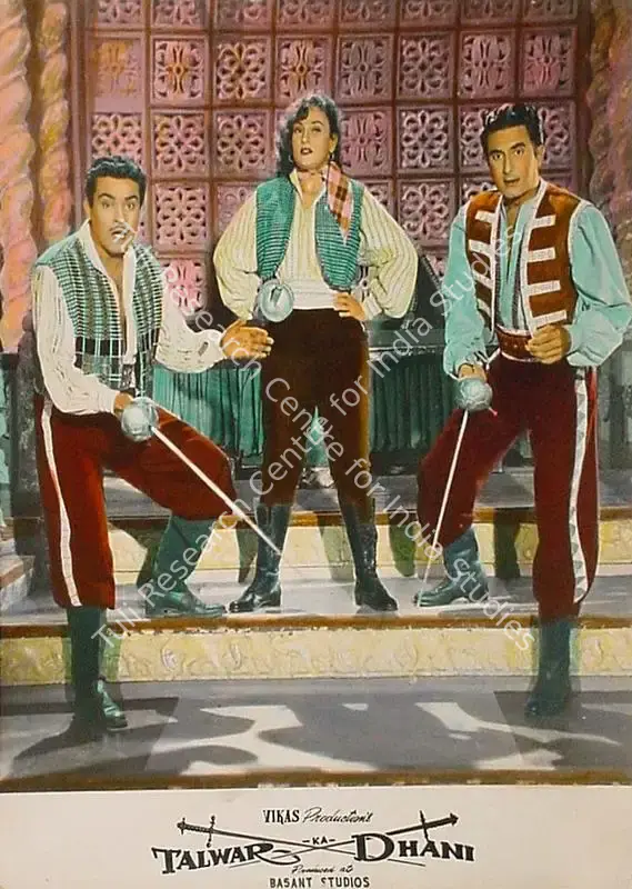 Khosla, Dwarka (Director), Talwar Ka Dhani, 1956 | Lobby Card | CinemaEducation | 00828367