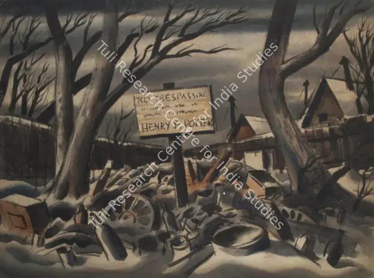 Capra, Frank (Producer), It's A Wonderful Life, 1946 | Set Design Painting | CinemaEducation | 00790095