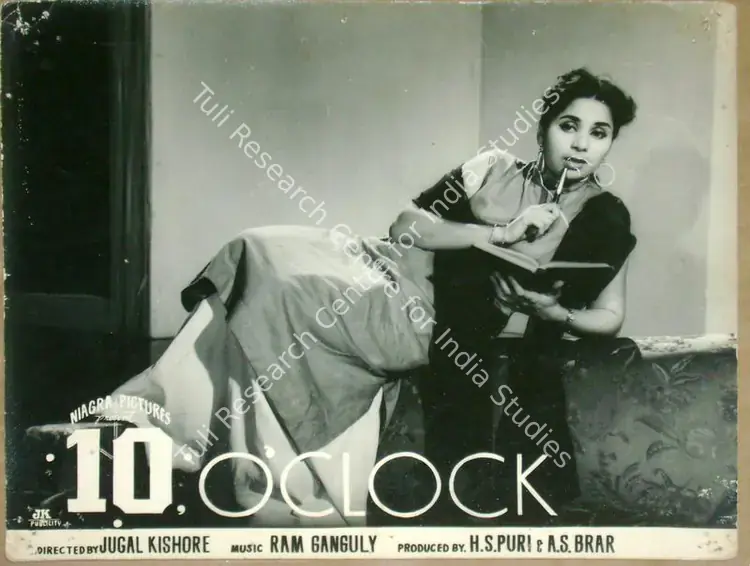 Brar, A.S. (Producer), 10 O Clock, 1958 | Lobby Card | CinemaEducation | 00809104