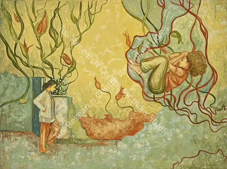 Chawla, Sonia Mehra (Artist). Untitled. Acrylic on canvas, 2006 | Painting | FineArts | 00416181