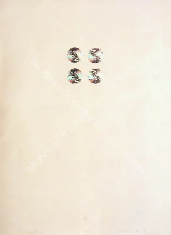 Balasubramaniam, A. (Artist). Untitled. Silk Screen and Hologram on paper A/p 4-0, 1998 | Graphic Art | FineArts | 00576257