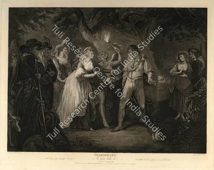 Hamilton, After William (Artist). As You Like It-Act V, Scene IV, 1791 | Aquatint | PopCulture | 00092141