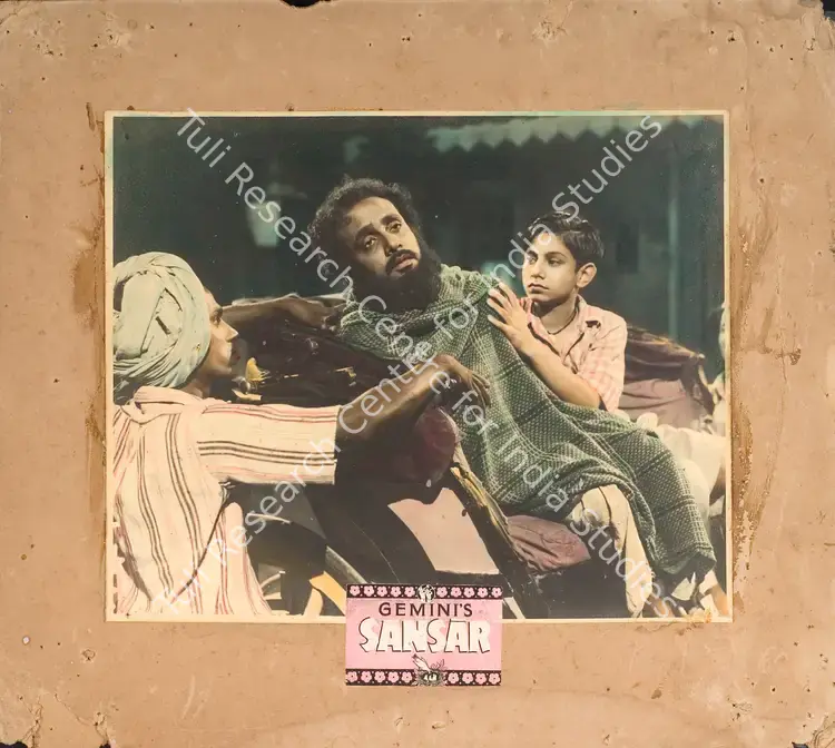 Vasan, S.S. (Director), Sansar, 1951 | Photographic Still Mounted on Lobby Card | CinemaEducation | 00765568