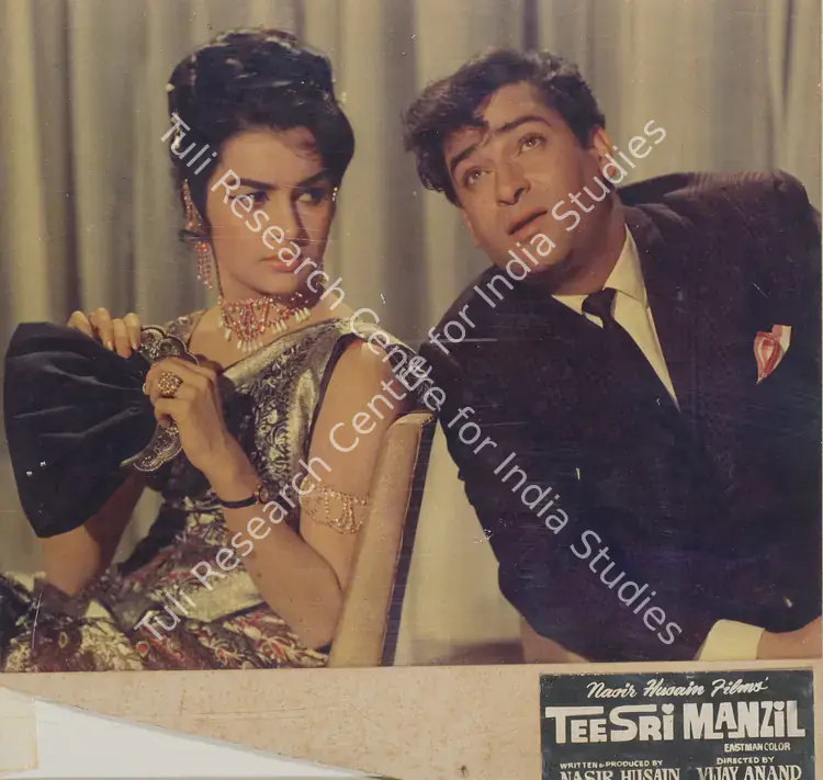 Husain, Nasir (Producer), Teesri Manzil, 1966 | Photographic Still Mounted on Lobby Card | CinemaEducation | 00765707
