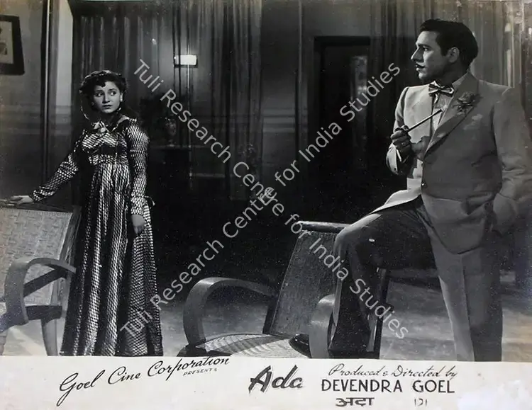 Goel, Devendra (Producer), Ada, 1951 | Lobby Card | CinemaEducation | 00829330