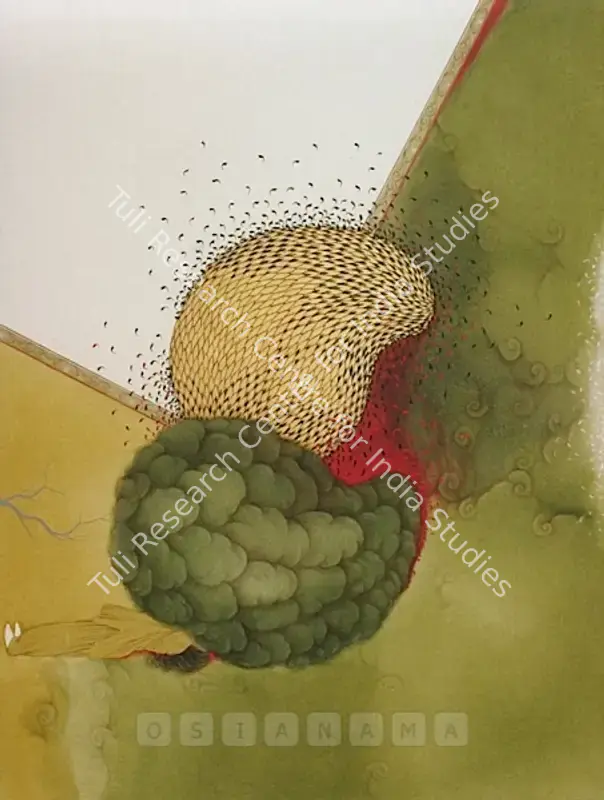 Manzoor, Mudassar (Artist). Untitled. Gouache with gold on wasli, 2007 | Painting | FineArts | 00575360