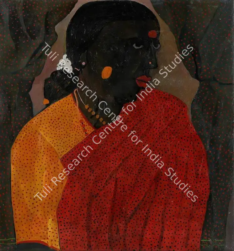 Vaikuntam, Thota (Artist). Untitled. Oil on canvas, 1977 | Painting  | 00867207