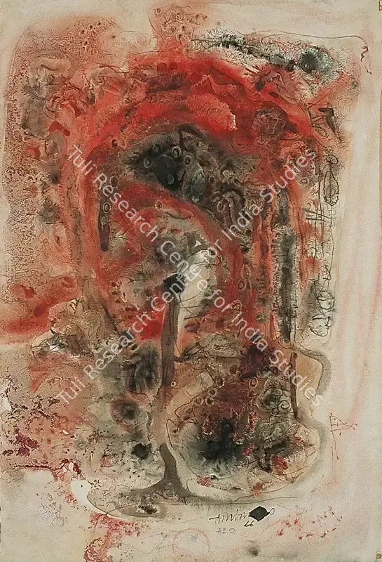 Ambadas (Artist). Untitled. Watercolour on paper, 1966 | Painting | FineArts | 00373392