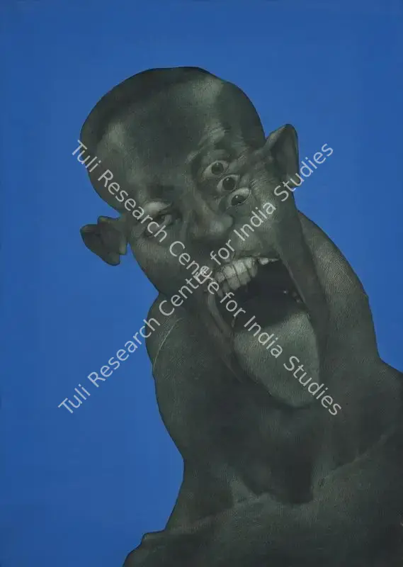 Chowdhury, Rahul (Artist). Burning Desire (Illusion). Oil on canvas, n.d. | Painting | FineArts | 00339932