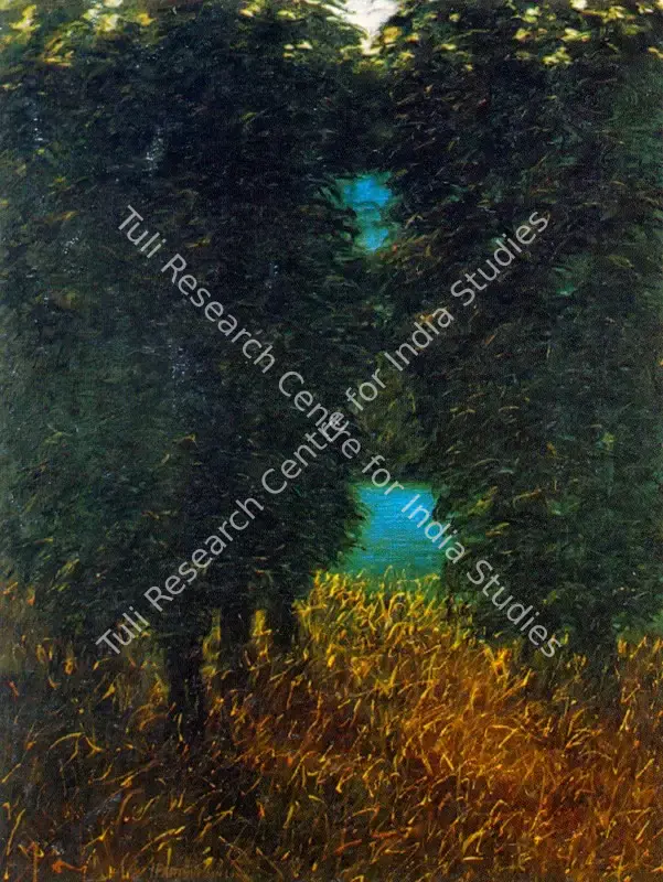 Kapoor, Madhoor (Artist). Nuns at Mandu. Oil on canvas, 1998 | Painting | FineArts | 00373504