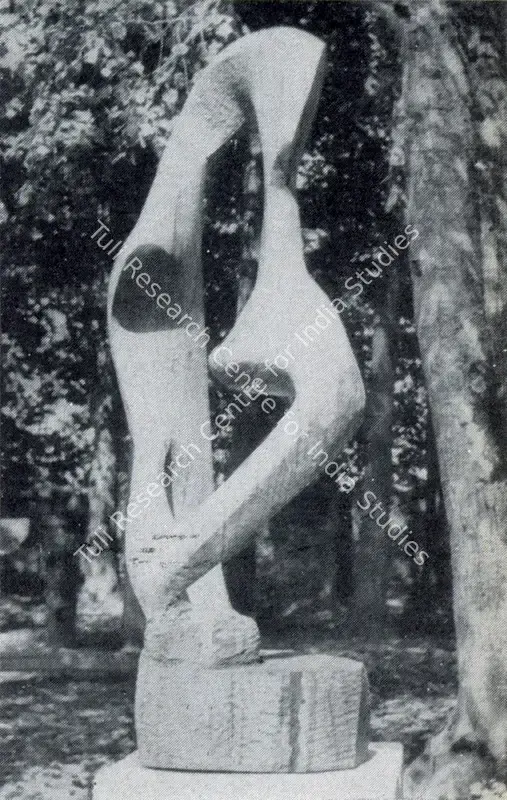 Chaudhuri, Sankho (Artist). Untitled. Oak Wood, 1962 | Marg, December 1962 | Sculpture | FineArts | 00674809