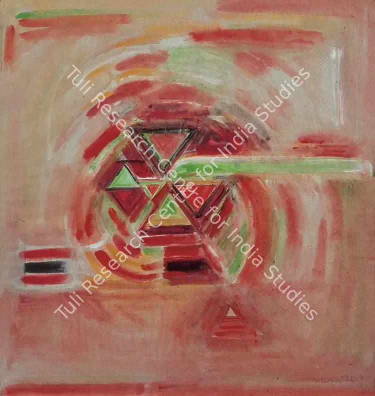 Viswanadhan, V. (Artist). Untitled. Watercolour on paper, 1973 | Painting | FineArts | 00376529