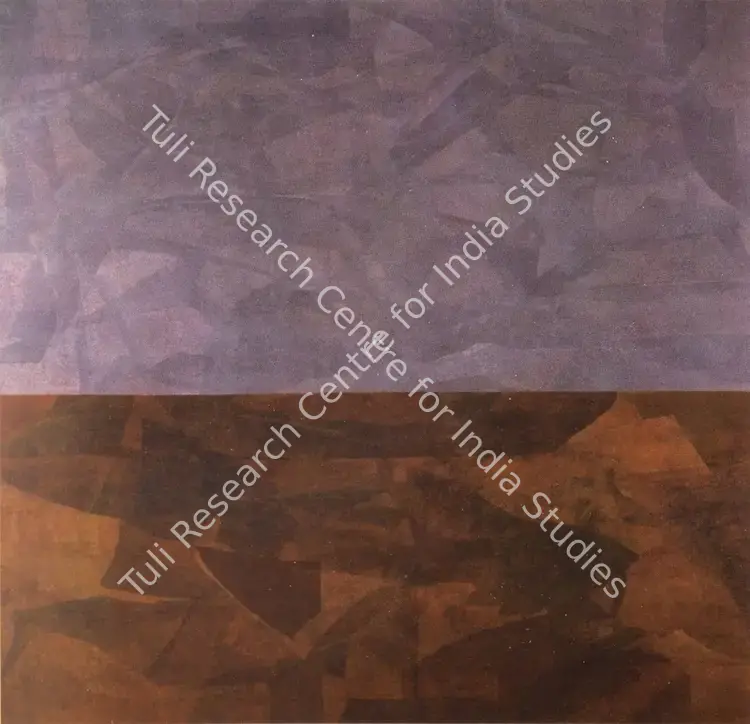 Rawal, Yogesh (Artist). Untitled. Tissue paper, cellulose and synthetic resin on treated wood, 2006 | Painting | FineArts | 00562639
