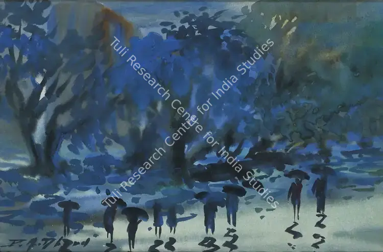 Dhond, P.A. (Artist). Untitled. Watercolour on paper, n.d. | Painting | FineArts | 00547816