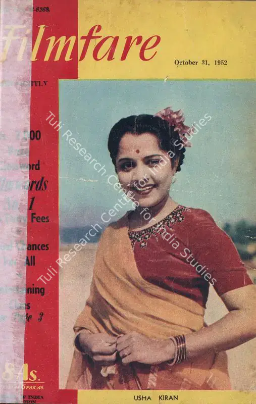 Moraes, Frank (Editor). Filmfare - The Fortnightly Film Magazine. 1(18). Bombay: Pyarelal Sah,  c/o The Times of India, 31 October 1952 | Magazine | CinemaEducation | 00793123