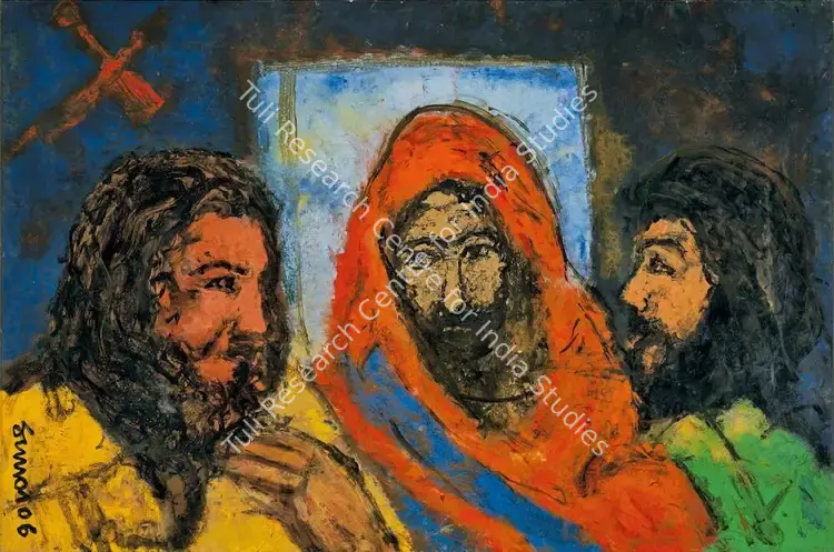 Roy, Suman (Artist). Untitled. Oil on acrylic sheet, 2006 | Painting | FineArts | 00357803