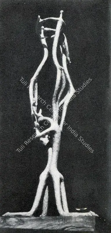 Bhagat, Dhanraj (Artist). Tree of Life. Papier Mache, 1953 | Art Heritage, 1978-1979 | Sculpture | FineArts | 00530010