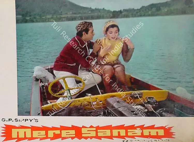 Vaikunth, K. (Cinematographer), Mere Sanam, 1965 | Lobby Card | CinemaEducation | 00820316