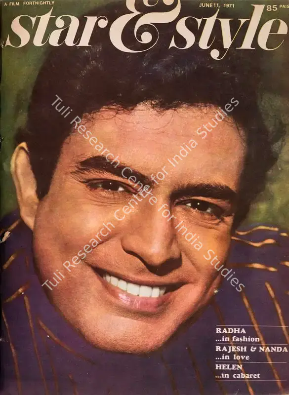 Ewing, Gulshan (Editor). Star & Style - A Film Fortnightly. 20(12). Bombay: J.C. Jain, 11 June 1971 | Magazine | CinemaEducation | 00808507