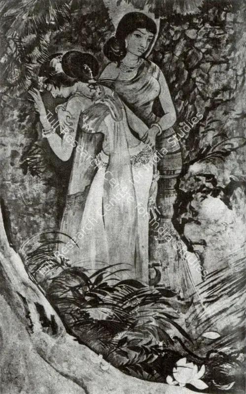 Bose, Nandalal (Artist). The Grief of Uma. 1919-1920 | Marg, June - September 2023 | Painting | FineArts | 00675278