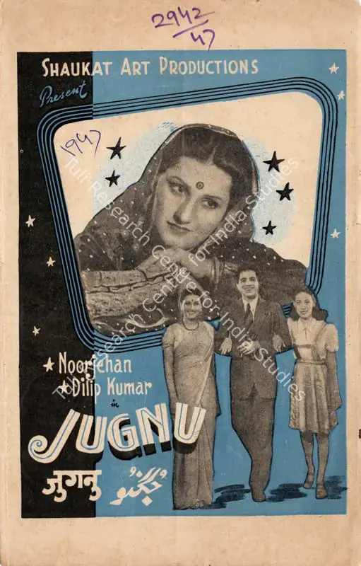 Rizvi, Shaukat Hussain (Producer), Jugnu, 1947 | Song-Synopsis Booklet