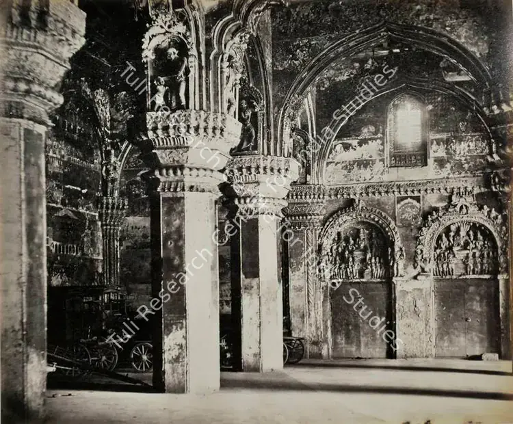 Lyon, Edmund David (Photographer), The Council Chamber, Tanjore Palace, n.d. | Antiquarian Photograph | Photography | 00115704