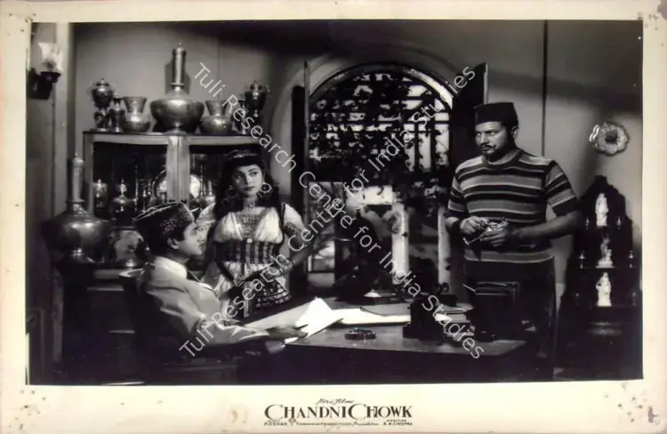 Mistry, Keki (Cinematographer), Chandni Chowk, 1954 | Lobby Card | CinemaEducation | 00810674